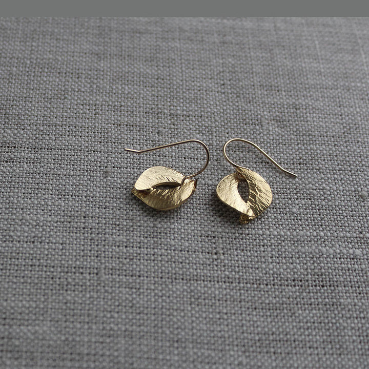 Lingua Nigra Delores Tiny Sculptured Organic Earrings