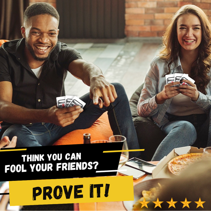 Brilliant or BS? Original Edition Trivia Party Game