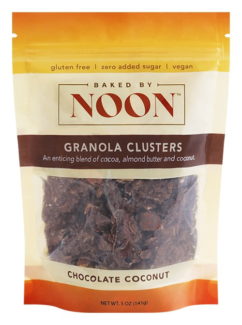 Baked by Noon Chocolate Coconut Granola Clusters