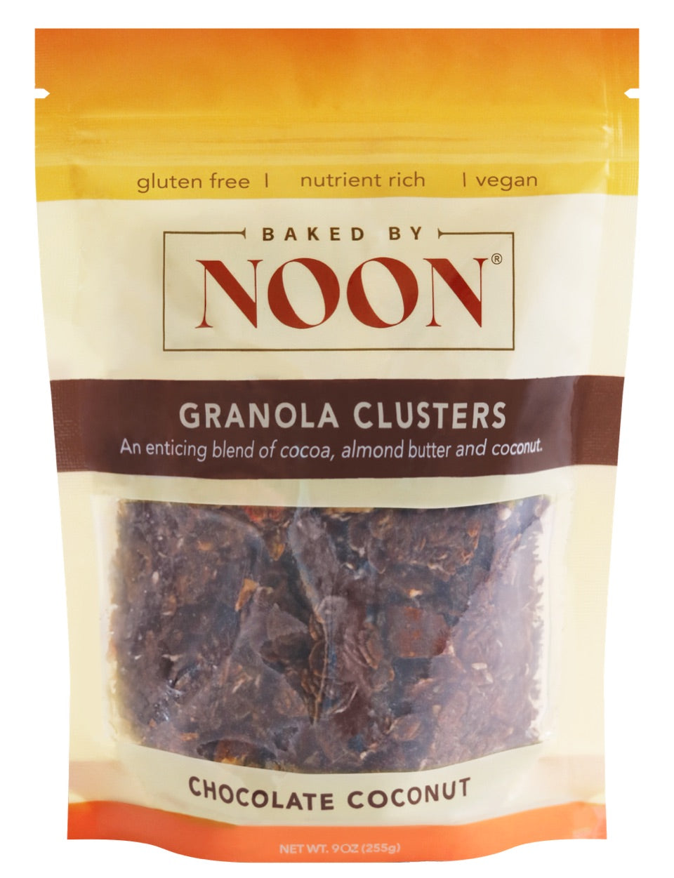 Baked by Noon Chocolate Coconut Granola Clusters