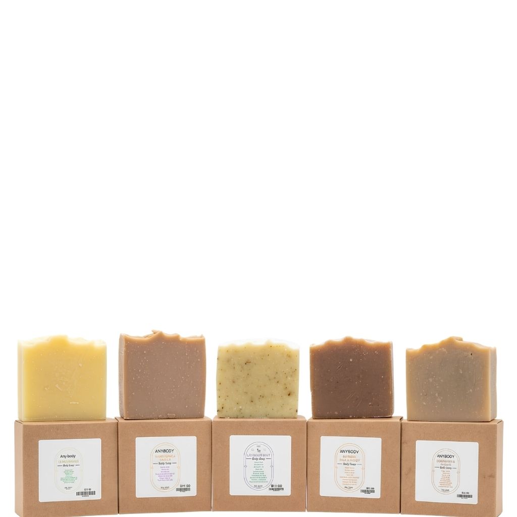 An·y·bod·y 5 Soap Bar Bundle