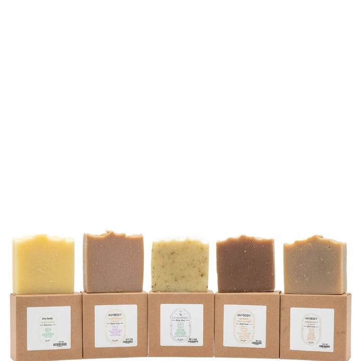 An·y·bod·y 5 Soap Bar Bundle