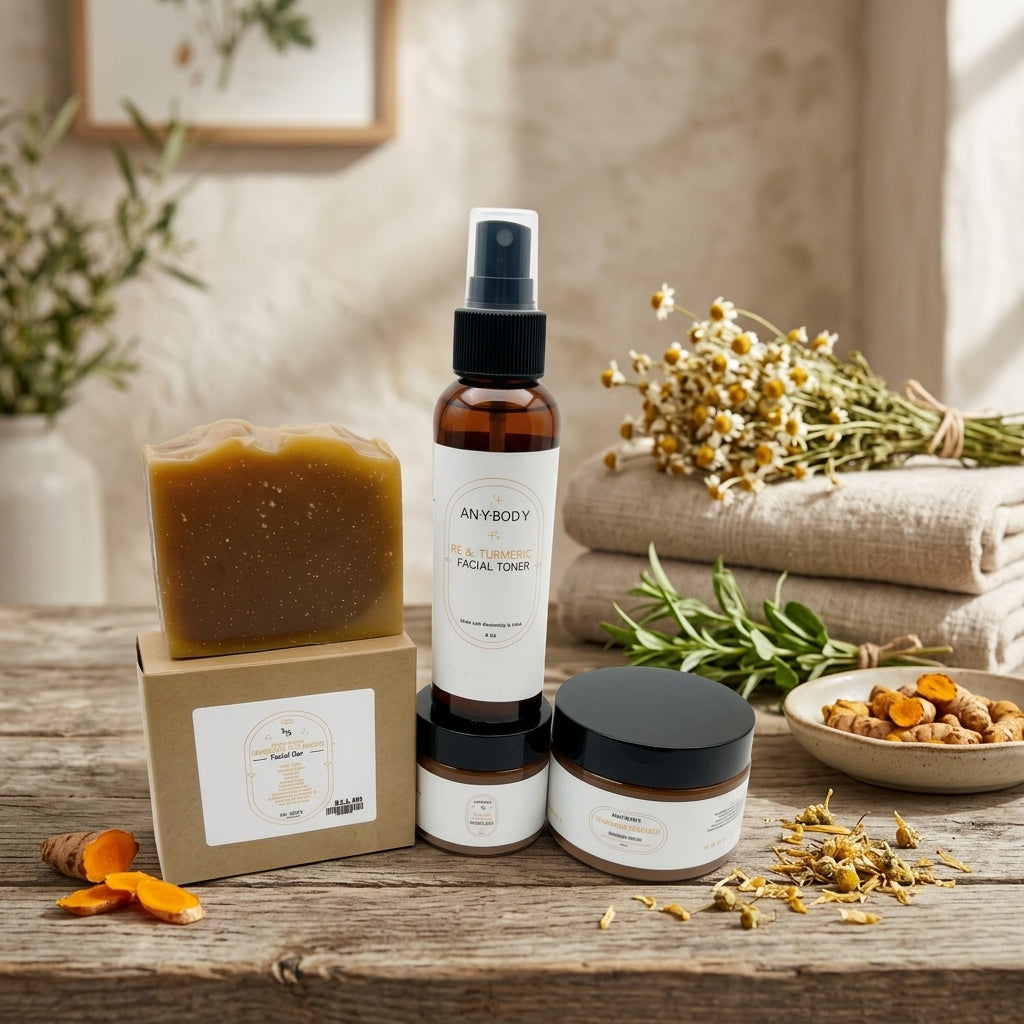 An·y·bod·y Turmeric Facial Bundle