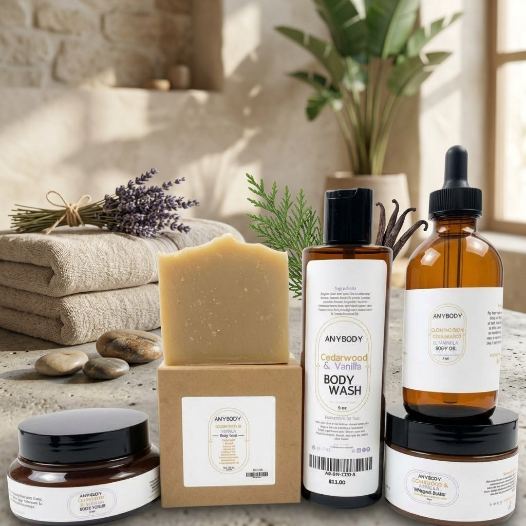 An·y·bod·y Everybody Bundle Cedarwood Vanilla