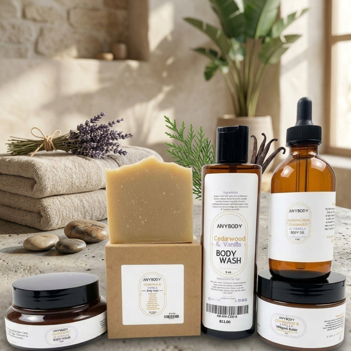 An·y·bod·y Everybody Bundle Cedarwood Vanilla