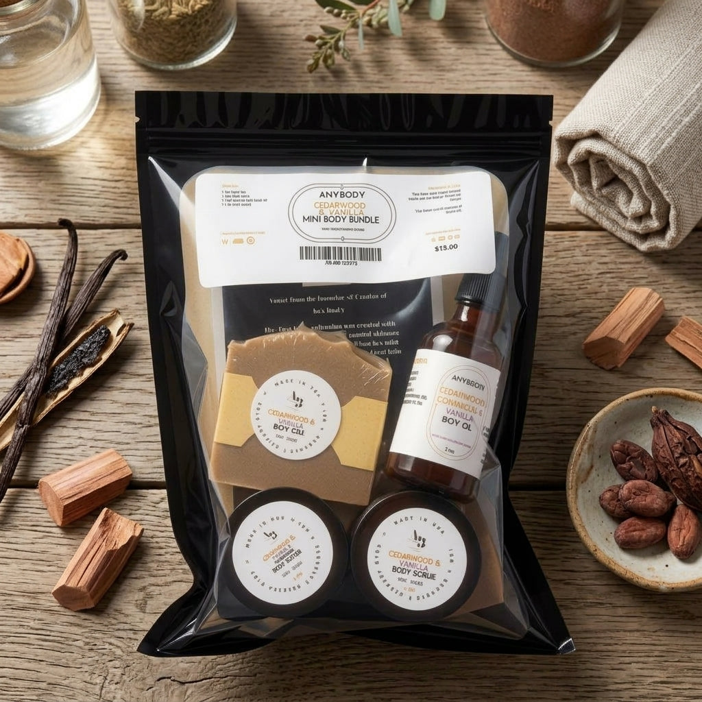 An·y·bod·y Mini Cedarwood Vanilla Bundle