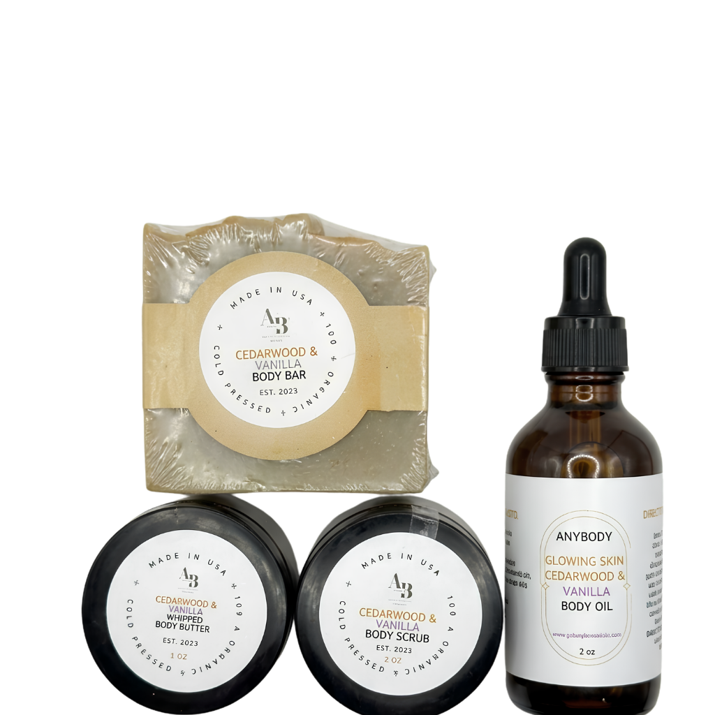 An·y·bod·y Mini Cedarwood Vanilla Bundle