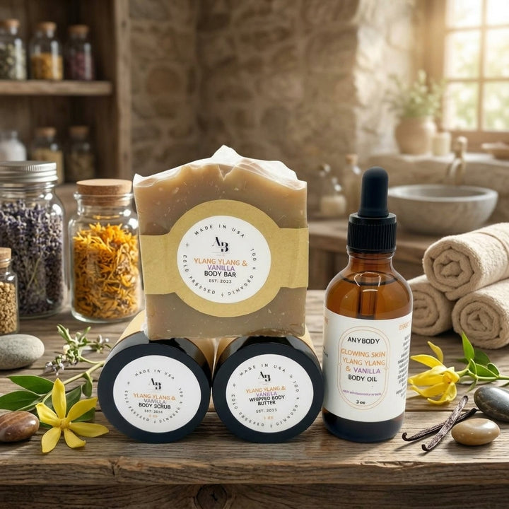 An·y·bod·y Mini Ylang Ylang & Vanilla Bundle