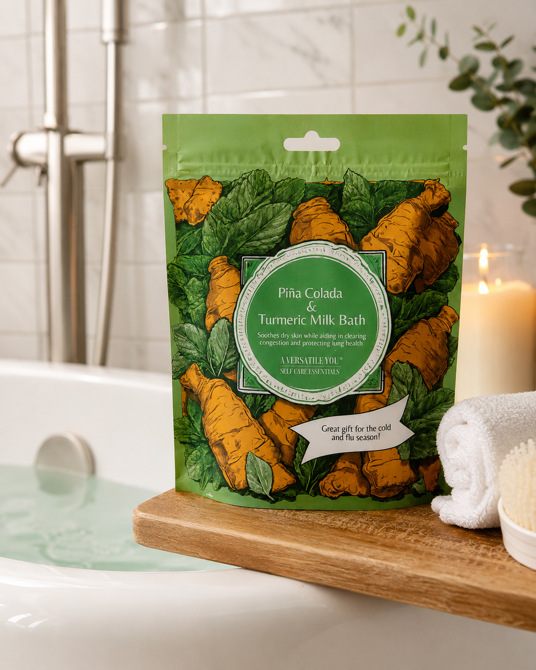 A Versatile You Pina Colada x Turmeric Milk Bath