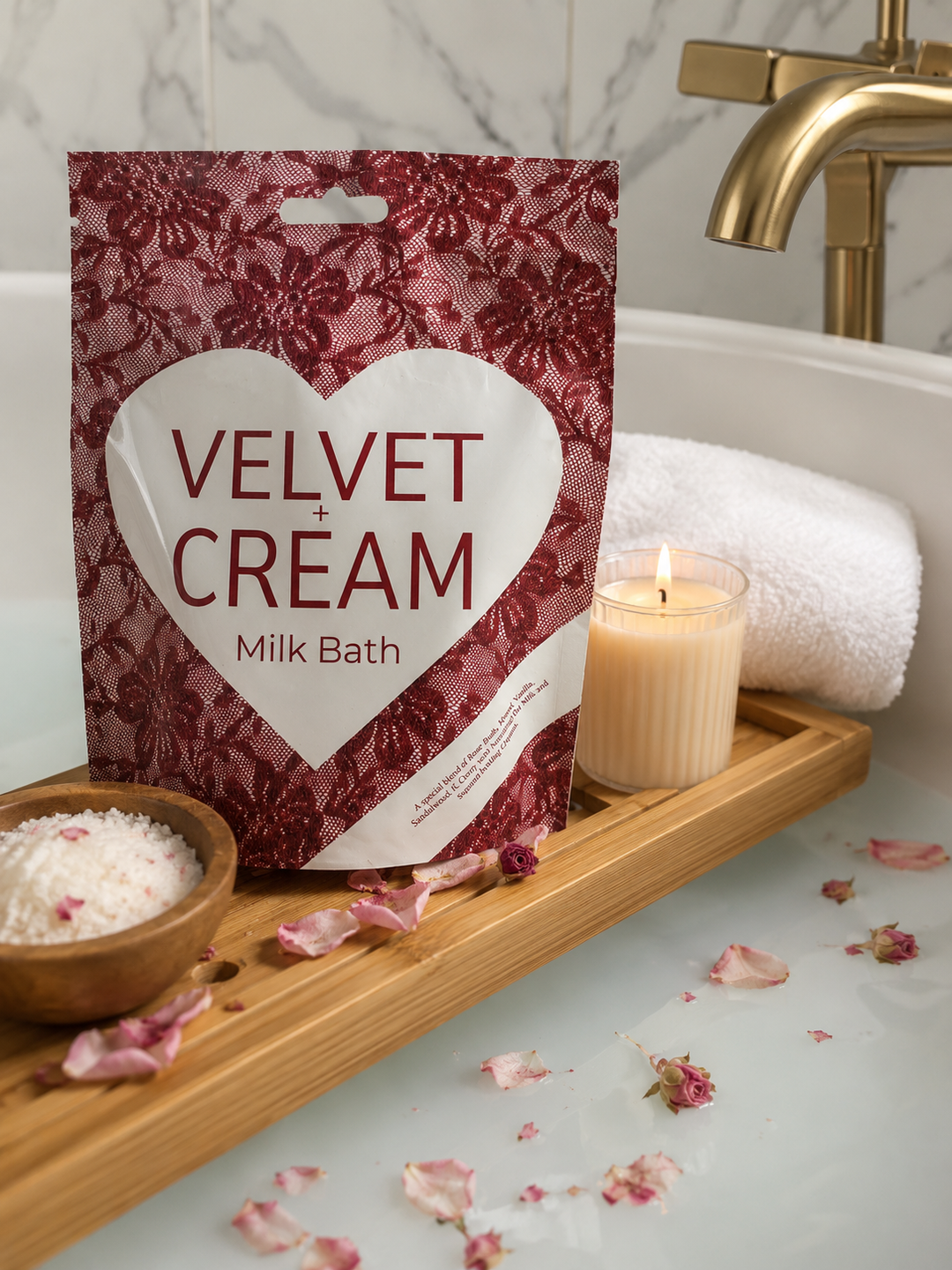 A Versatile You Velvet Cream Milk Bath