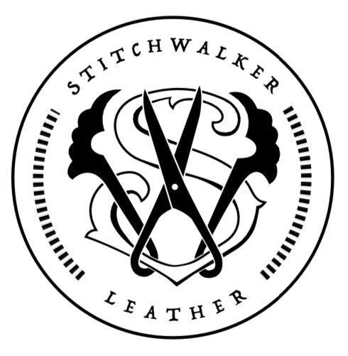 Stitchwalker Leather Handmade Paint Palette Hairpiece