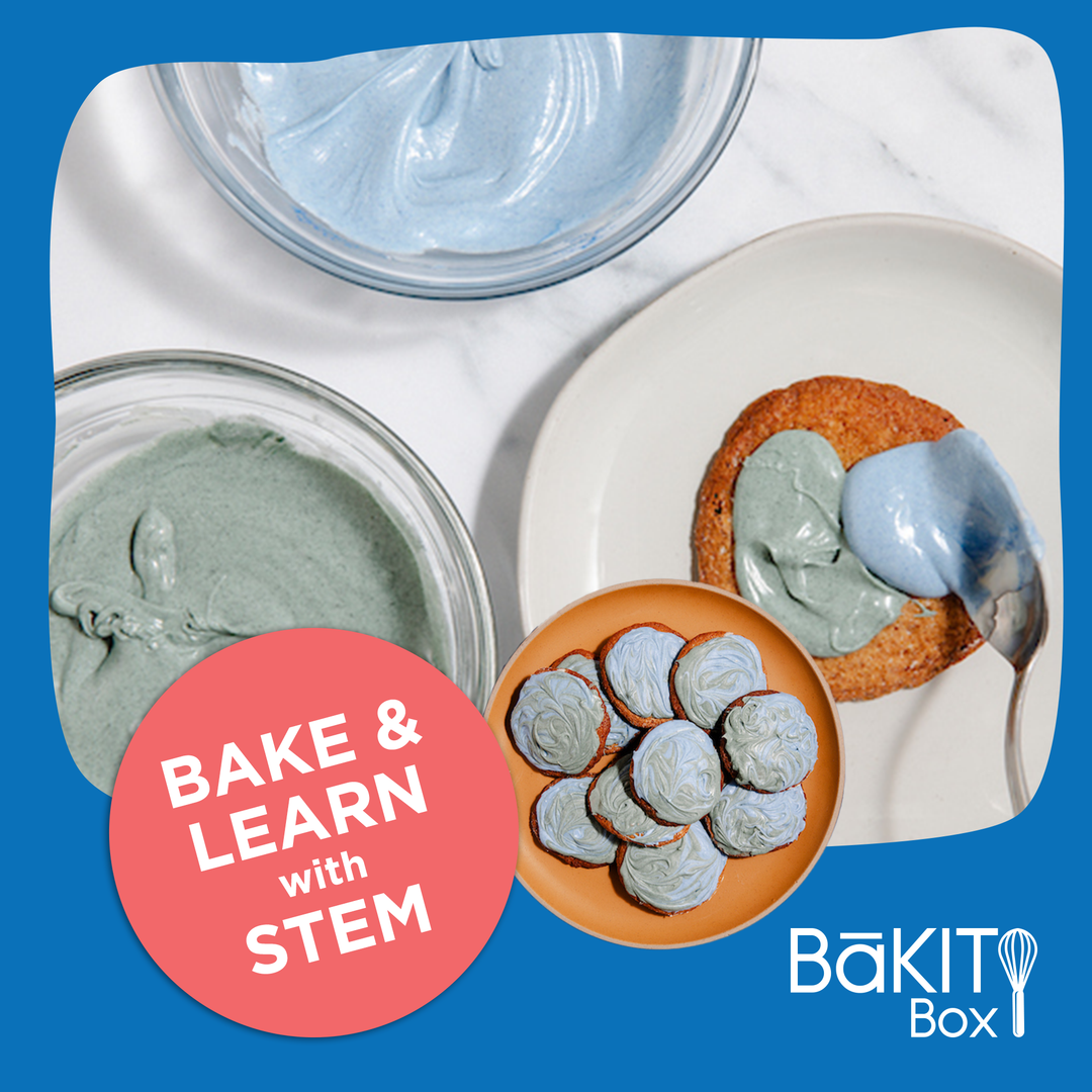 BāKIT Box Aurora Swirl Cookies Science of Color STEM Activity Kit