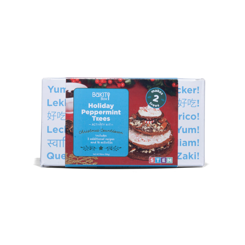 BāKIT Box Holiday Peppermint Trees 12 Days of Christmas STEM Activity Kit