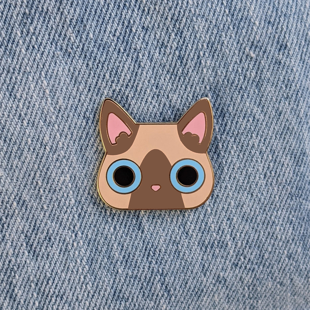 Brylliant Design Cat Enamel Pin