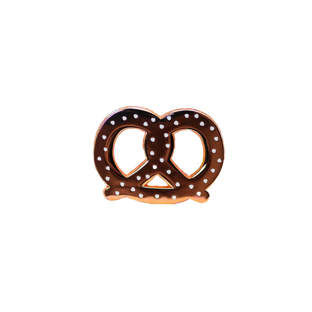 Brylliant Design Soft Pretzel Enamel Pin