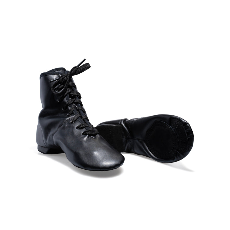 Chic Dancewear Leather Jazz Boots
