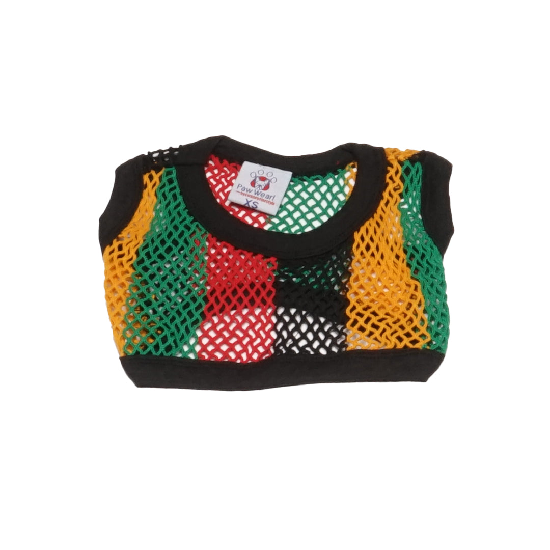 Paw Wear Cute Vests for small dogs [Rasta]