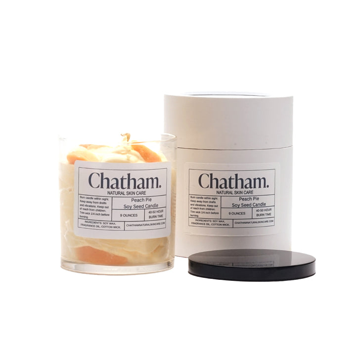 Chatham Natural Skin Care - Peach Soy Seed Candle