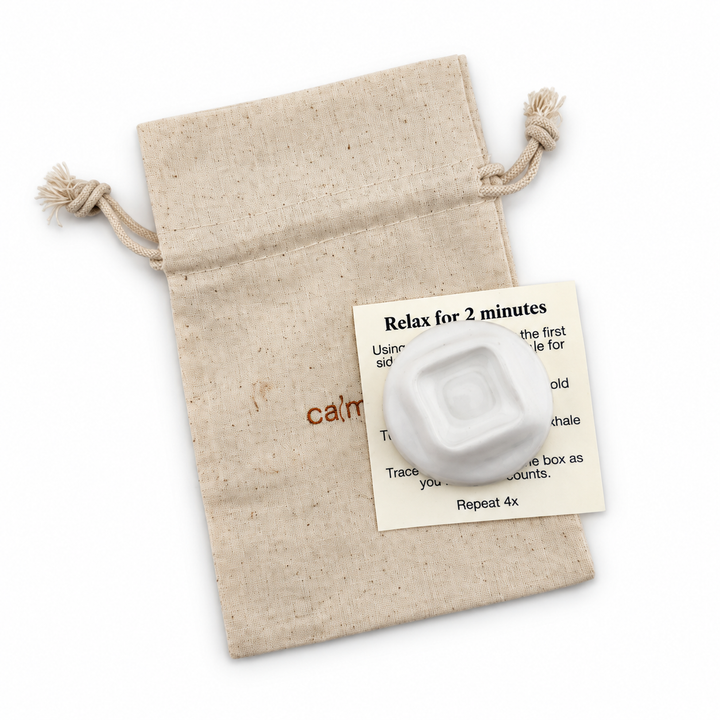 Calmware Box Breathing Tile for Stress Relief, Grounding, & Focus