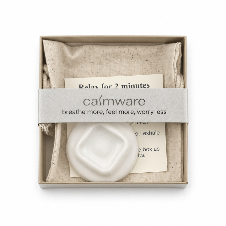 Calmware Box Breathing Tile for Stress Relief, Grounding, & Focus