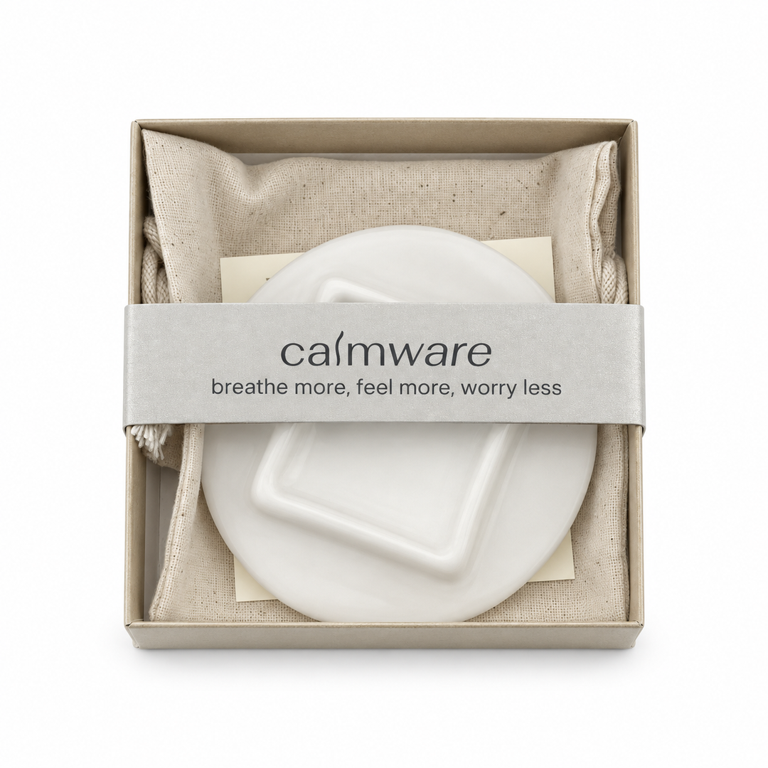 Calmware Box Breathing Tile for Stress Relief, Grounding, & Focus