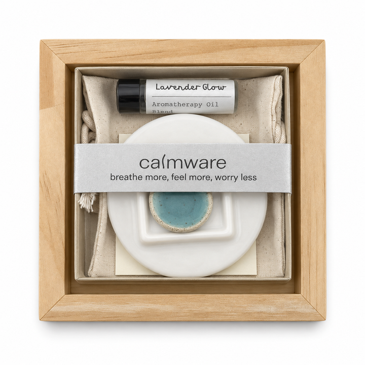 Calmware Box Breathing Mindfulness Gift Set