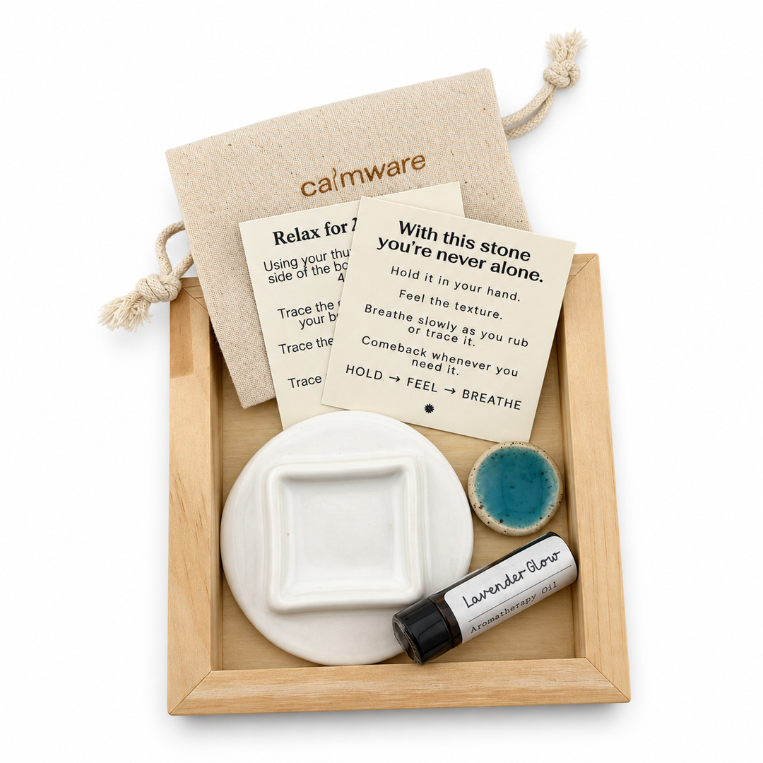 Calmware Box Breathing Mindfulness Gift Set