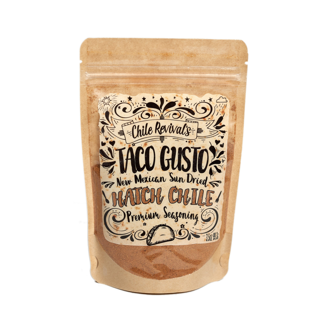 Chile Revival’s Hatch Chile Taco Gusto Seasoning