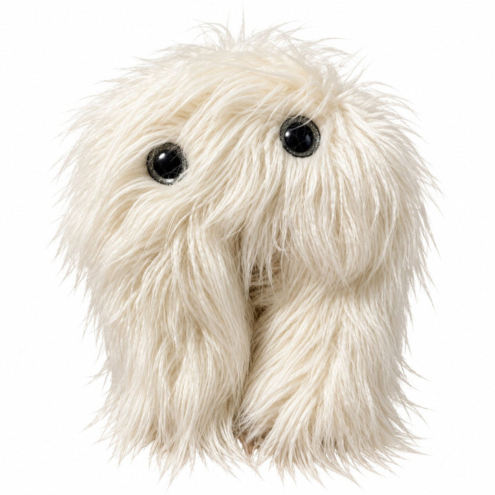 DJ+FRIENDS Mongolian Fur White U-Shaped Stuffie