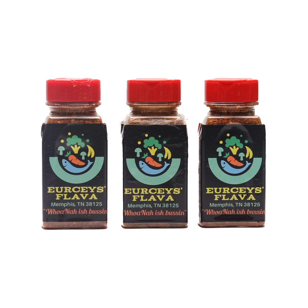 Eurceys' Flava® Set of 3 Cajun Spicy