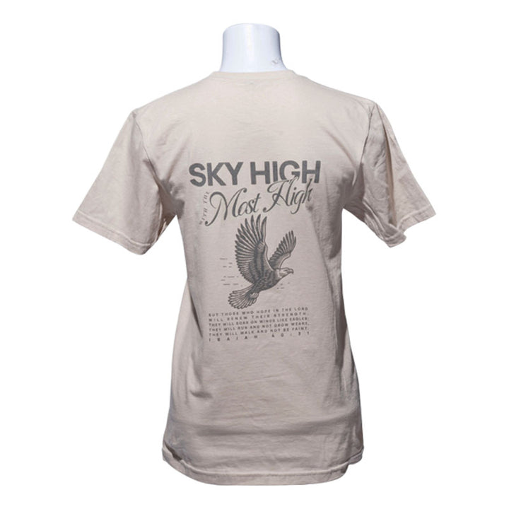 Evora Design Co. | Isaiah 40:31 Christian T-Shirt | “Soar on Wings Like Eagles” | Faith + Strength Tee for Men & Women