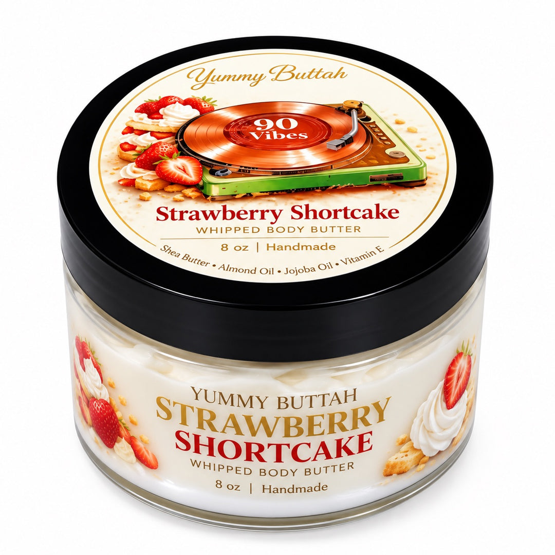 Brown Girl Candle Cafe BGCC Yummy Buttah — Strawberry Shortcake