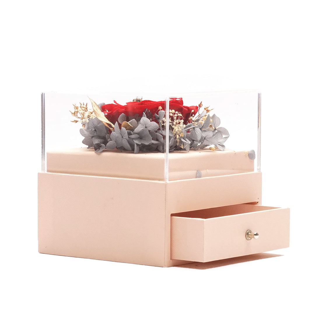 Urban Botany's Preserved Rose Jewelry Box