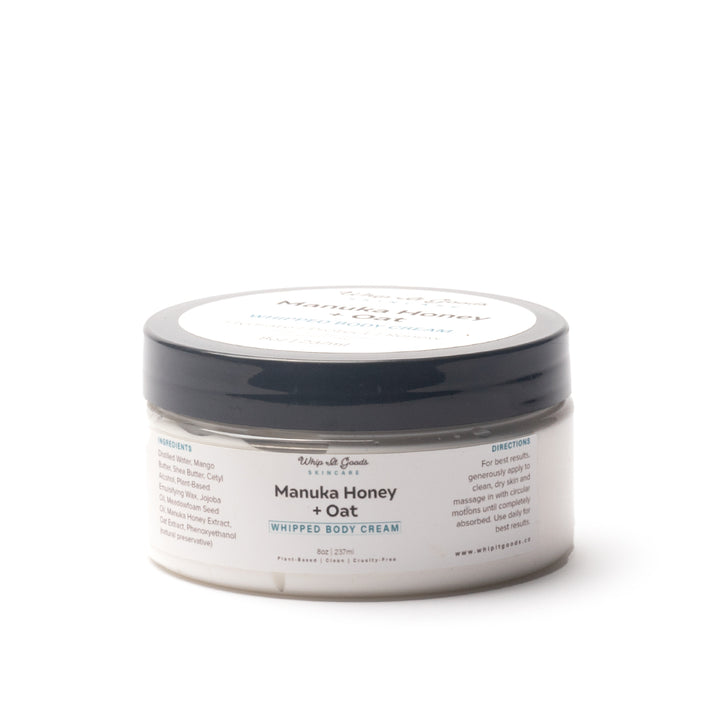 Whip It Goods Skincare Manuka Honey + Oat Whipped Body Cream