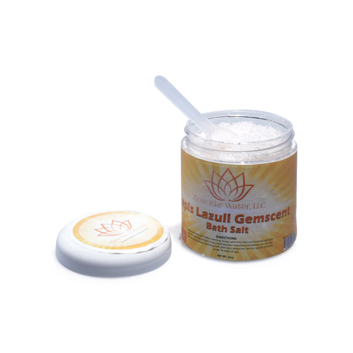 Flow Like Water, Gemscent Lapis Lazui Bath Salt