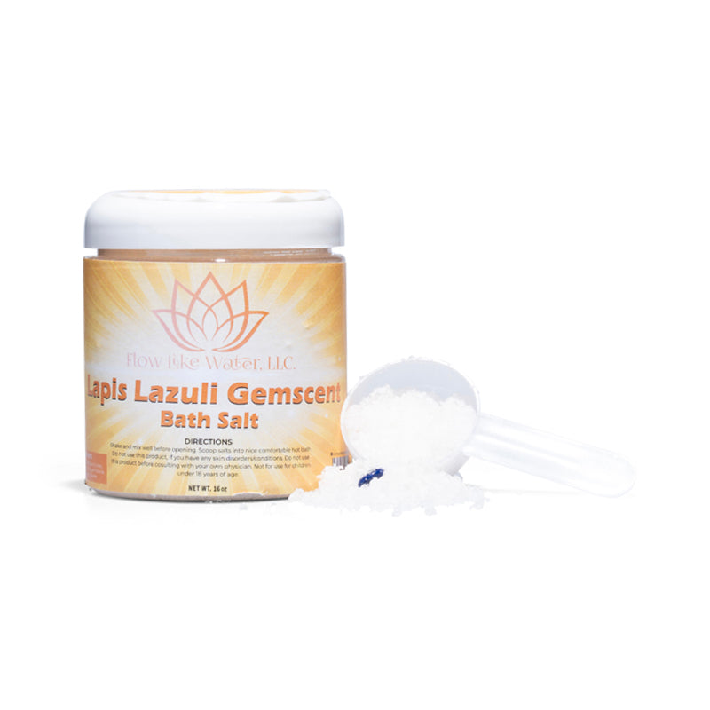 Flow Like Water, Gemscent Lapis Lazuli Bath Set