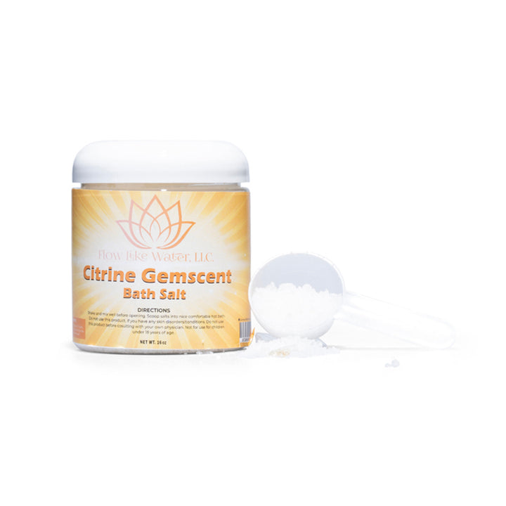 Flow Like Water, Gemscent Citrine Bath Salt
