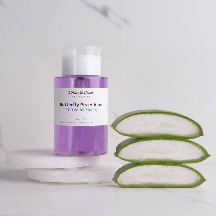 Whip It Goods Skincare Butterfly Pea + Aloe Balancing Toner