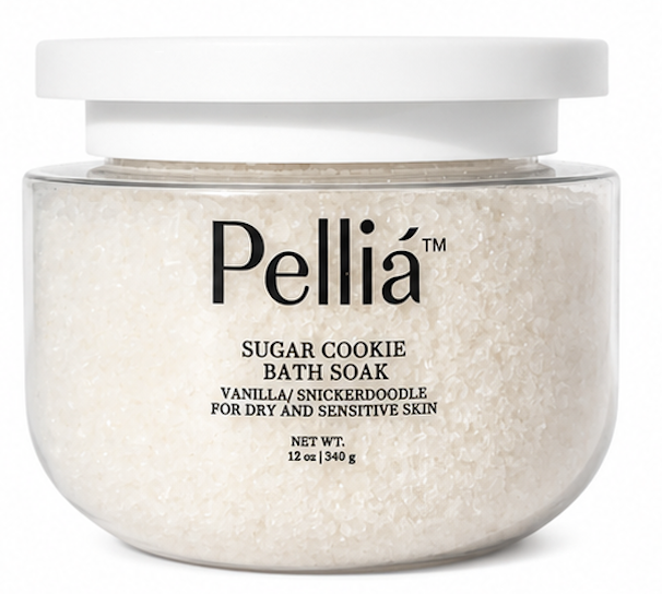 Pelliá Sugar Cookie Aromatherapy Bath Soak
