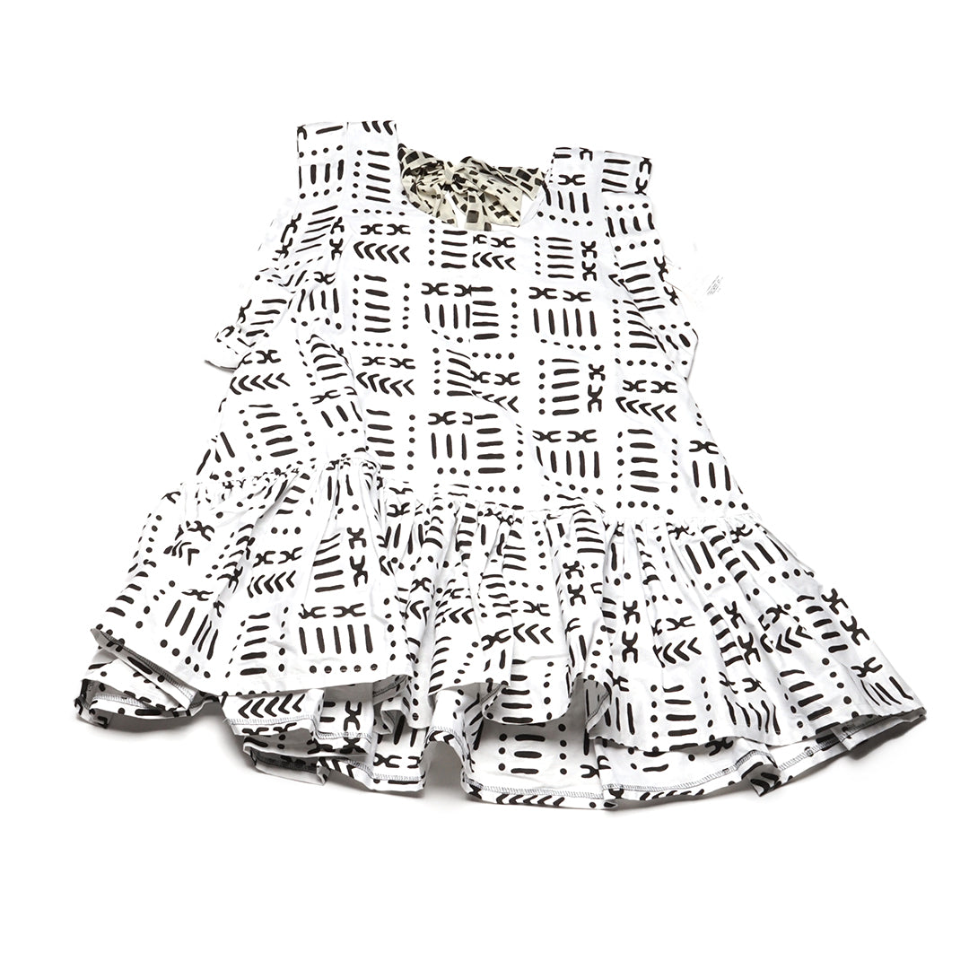 Charla Ruschelle DollBae Dress [White and Black]