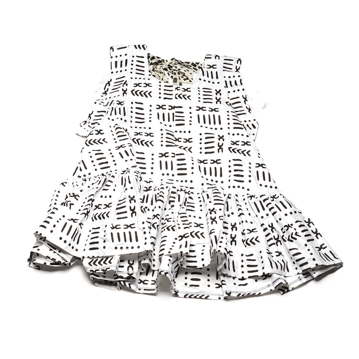 Charla Ruschelle DollBae Dress [White and Black]