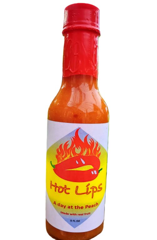 Hot Lips A Day at the Peach Hot Sauce