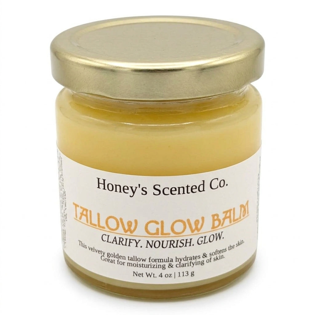 Honey's Scented Co. Tallow Glow Balm – Nature’s Timeless Skincare Secret