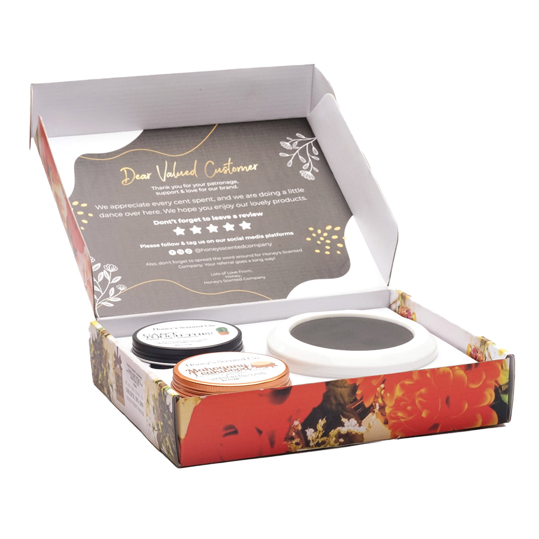 Honey's Scented Co. Wickless Candle Bundle Gift Box 2.