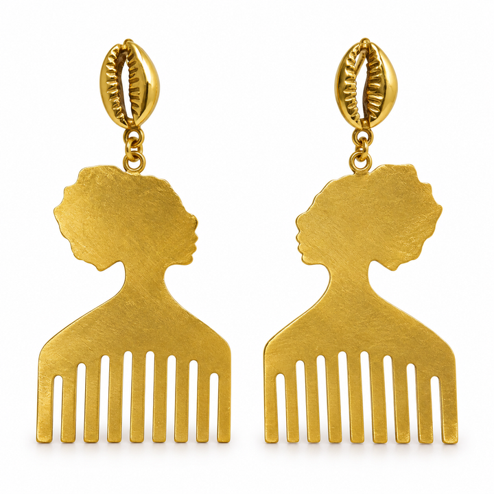 Jamm & Joy Afo Kom Earrings