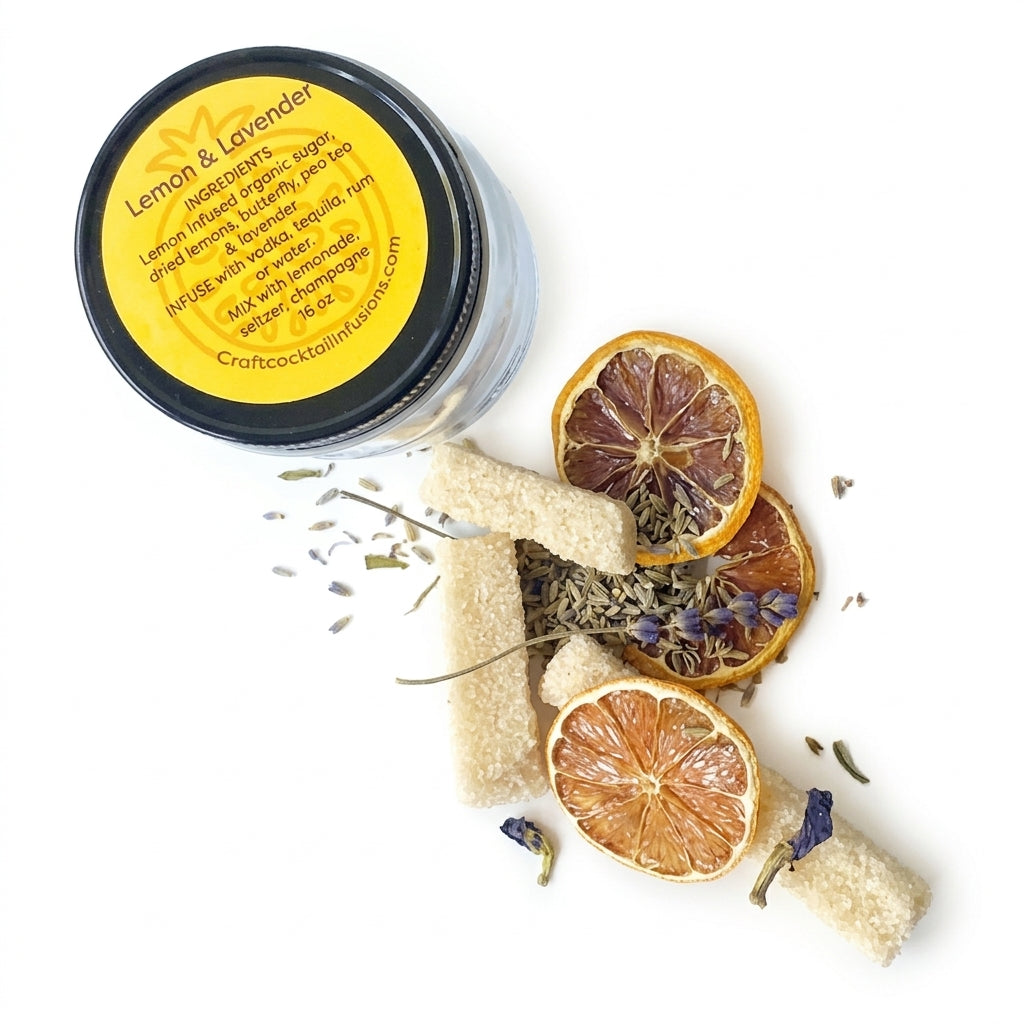 Craft Cocktail Infusions Lemon Lavender 16 oz.