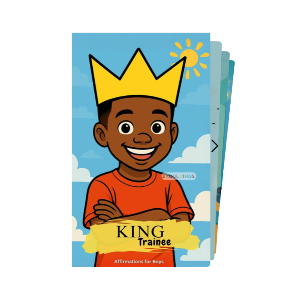 3 Kool Kings King Trainee Affirmation Card Deck (30 Count)