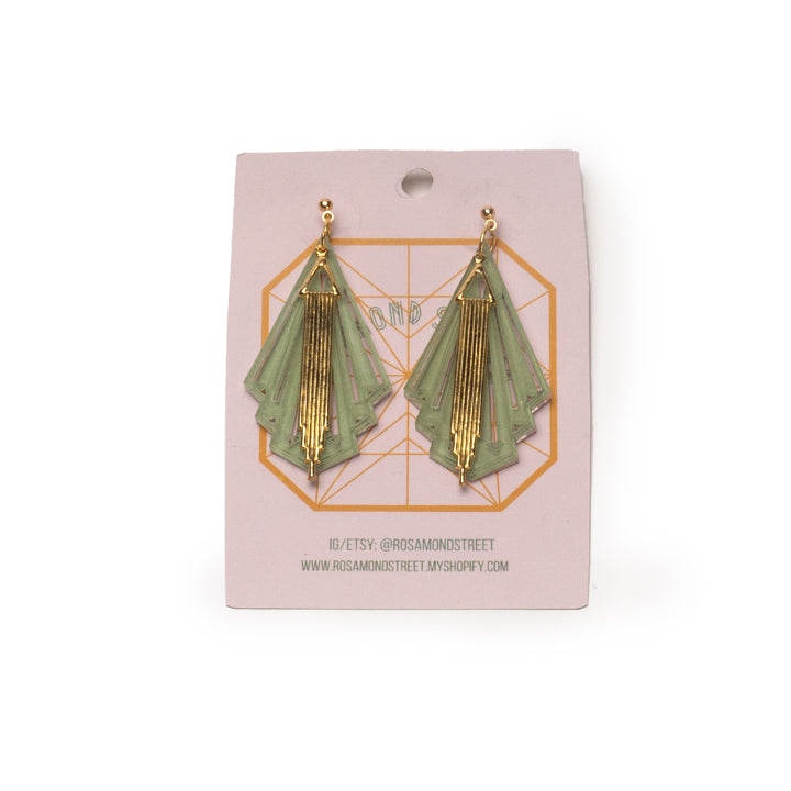 Rosamond St & Co. Art Deco Earrings