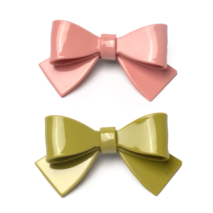 Rosamond St & Co. Coquette Bow French Barette Set