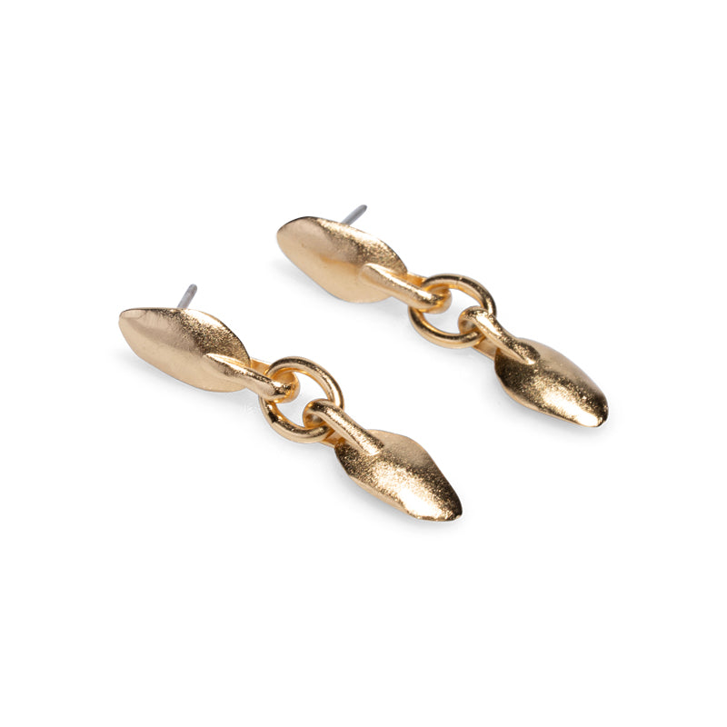 Lingua Nigra Queen of Spades - Delicate Dangle Earrings